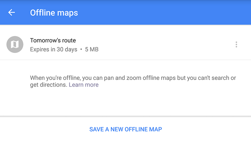 Illustration for article titled How to Save Maps to Your Phone So You Won't Get Lost, Even Without Data